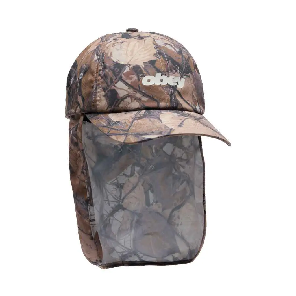 Obey Sahara 6 Panel Trail Cap - Fence Camo 1
