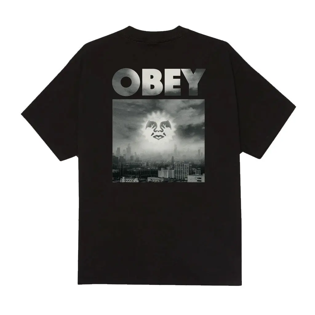 Obey Smog City S/S Tee - Black 1