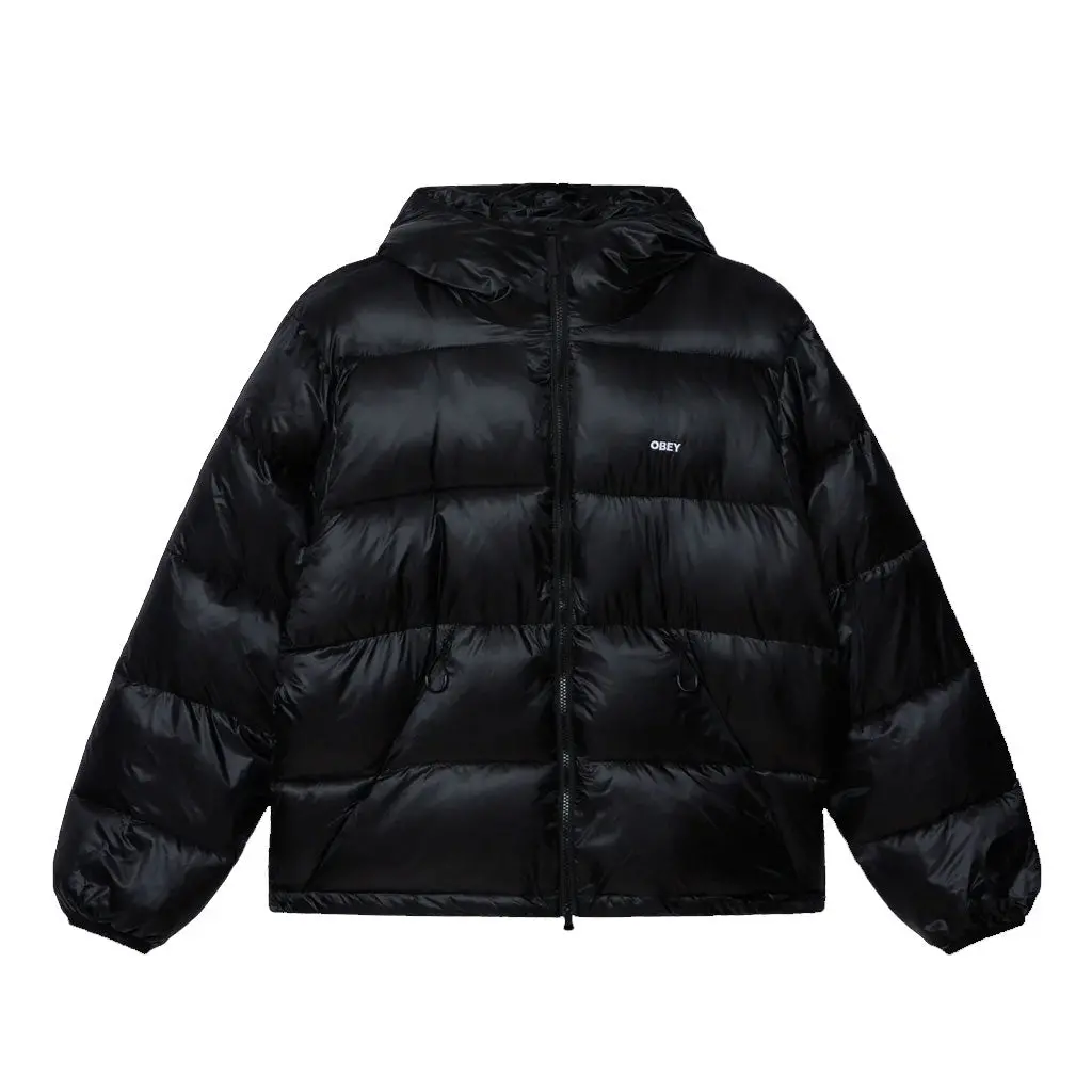 Obey Stratus Puffer Jacket - Black 1