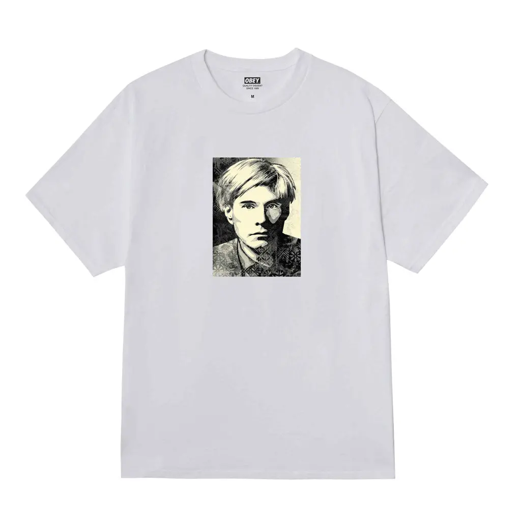 Obey Warhol S/S Tee - White 1