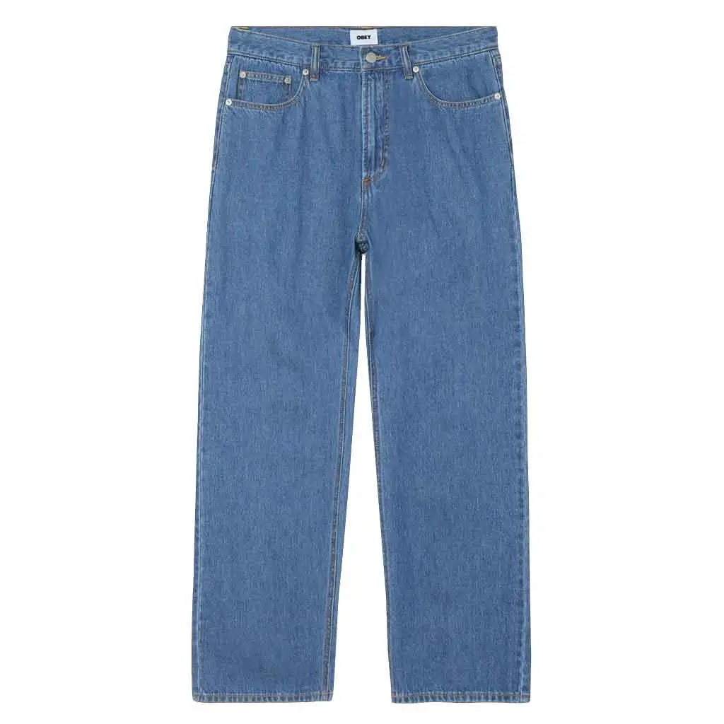 Obey Emerson Denim Pant - Salty Blue 1