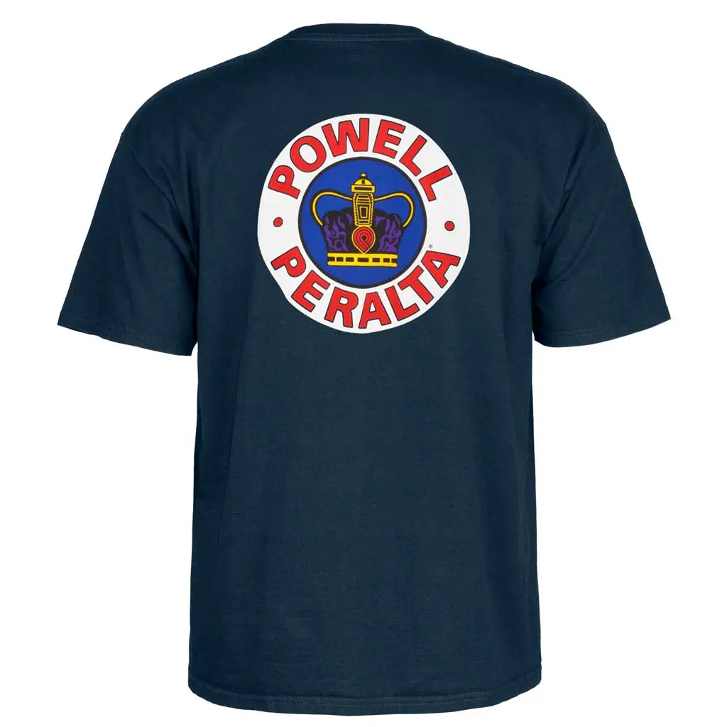 Skate One Powell Peralta Supreme Tee - Navy 1