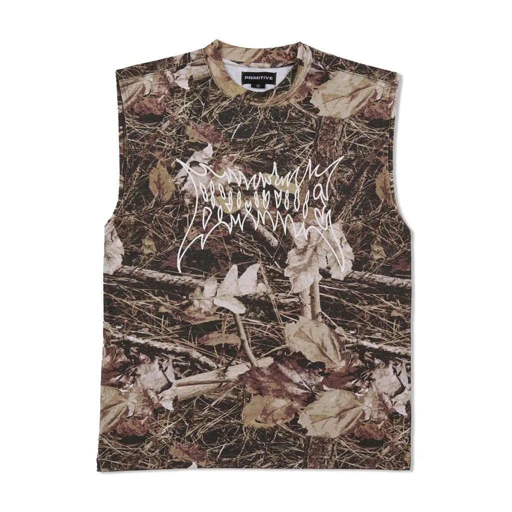 Primitive Threat Shaw Hw Muscle Tee - Camo 1