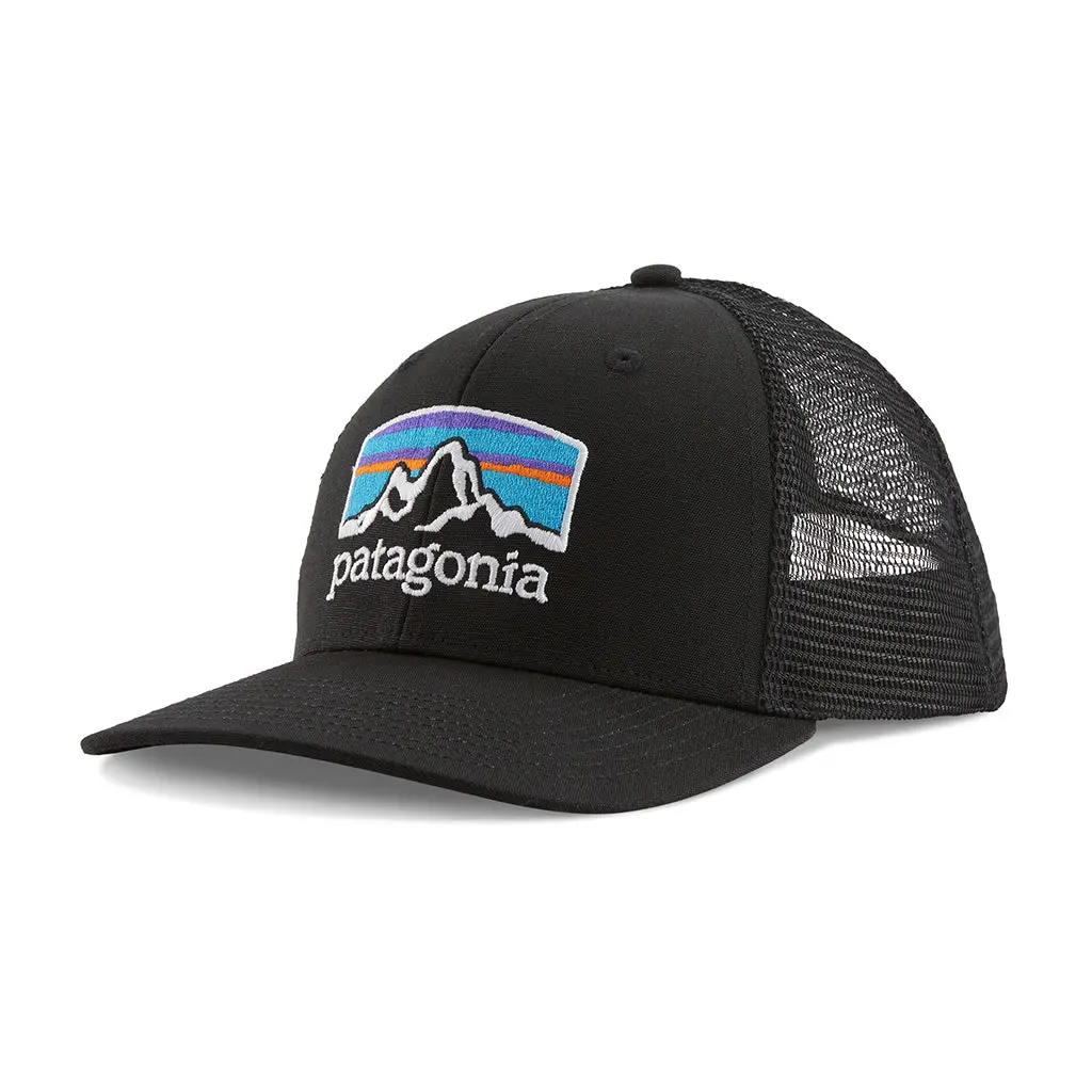 Patagonia Fitz Roy Horizons Trucker Hat - Blk 38292 1