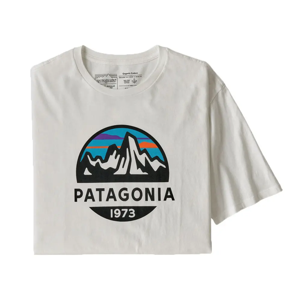 Patagonia Fitz Roy Scope Organic T-Shirt - Whi 39144 1