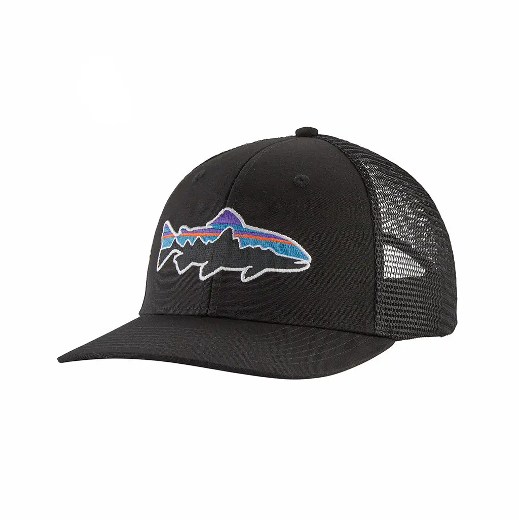 Patagonia Fitz Roy Trout Trucker Hat - Blk 38288 1