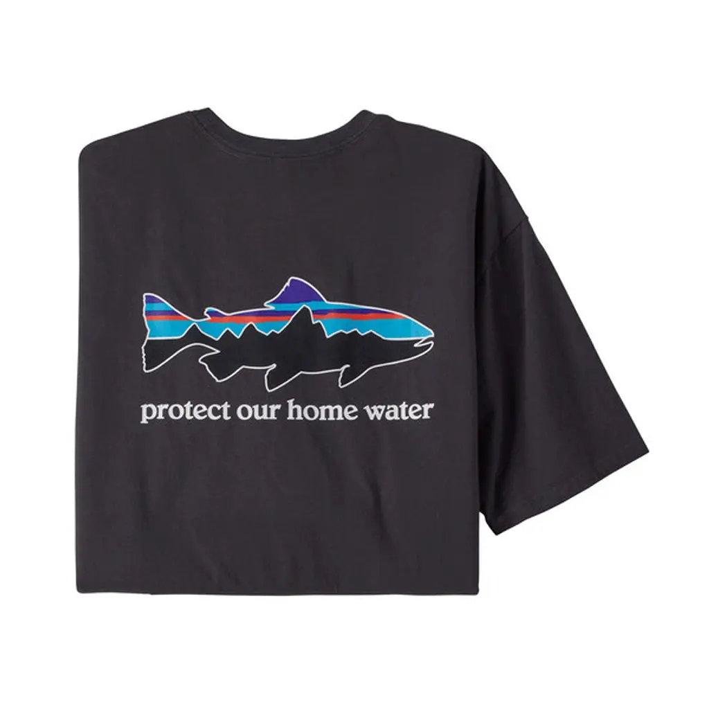 Patagonia Home Water Trout Organic Tee - Inbk 37547 1