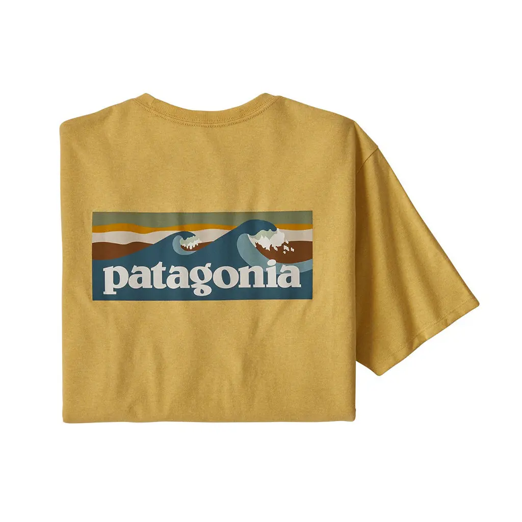 Patagonia Boardshort Logo Pocket Responsibili Tee - Suye 37655 1