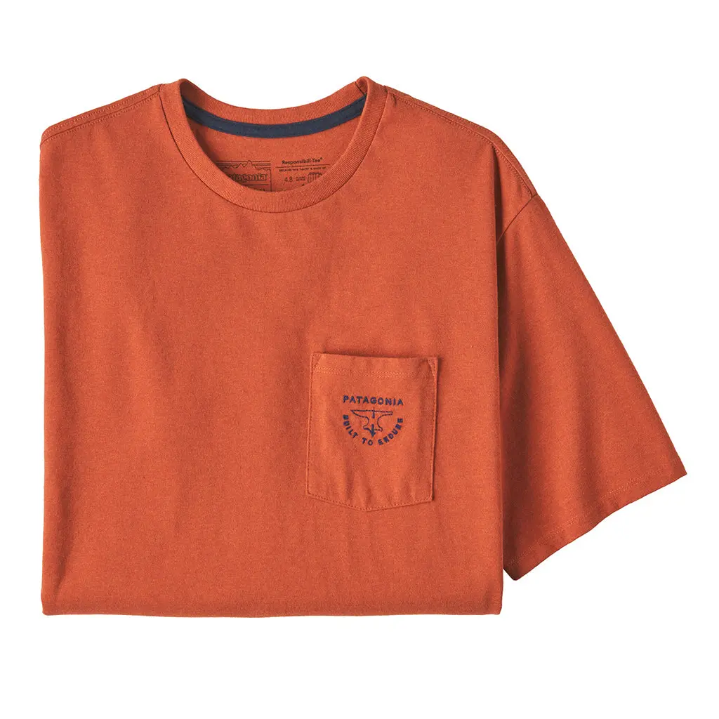 Patagonia Forge Mark Crest Pocket Responsibili-Tee - Saru 37656 1