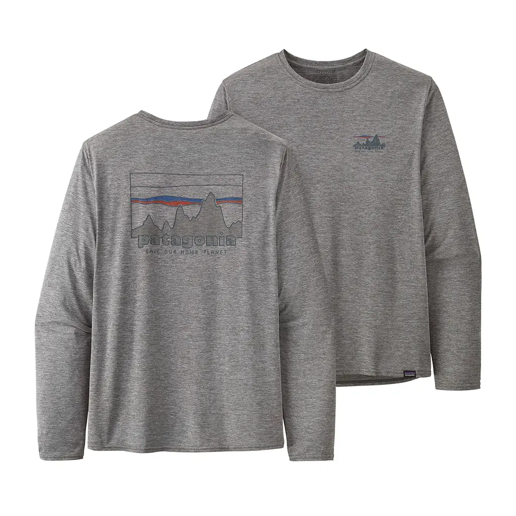 Patagonia L/S Capilene Cool Daily Graphic Shirt - Skfe 45190 1