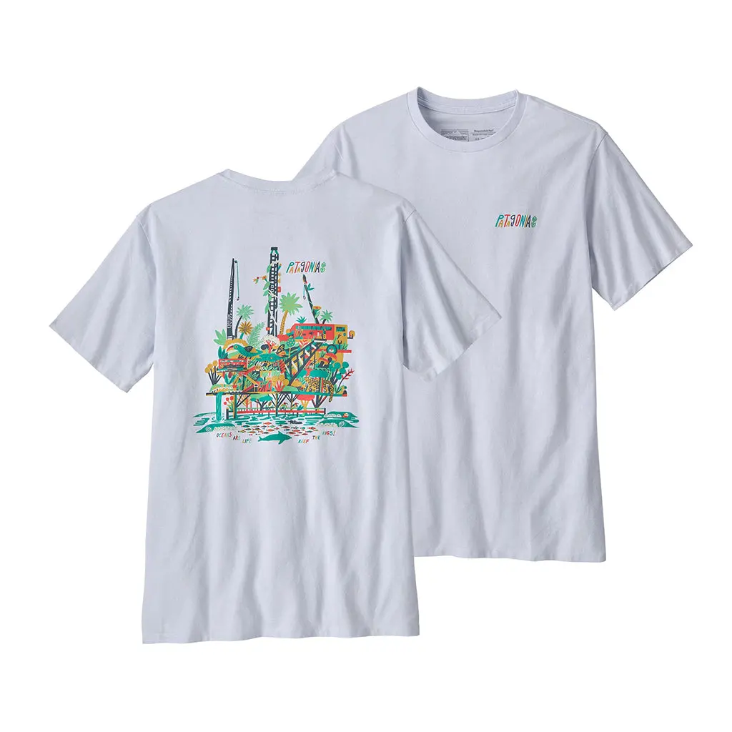 Patagonia Reef The Rigs Responsibili-Tee - Whi 37676 1
