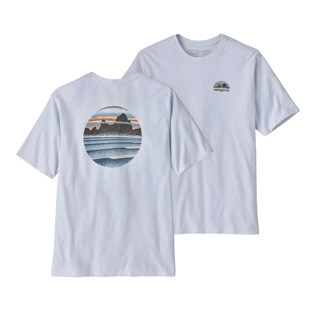 Patagonia Skyline Stencil Responsibili-Tee - White 37673 1