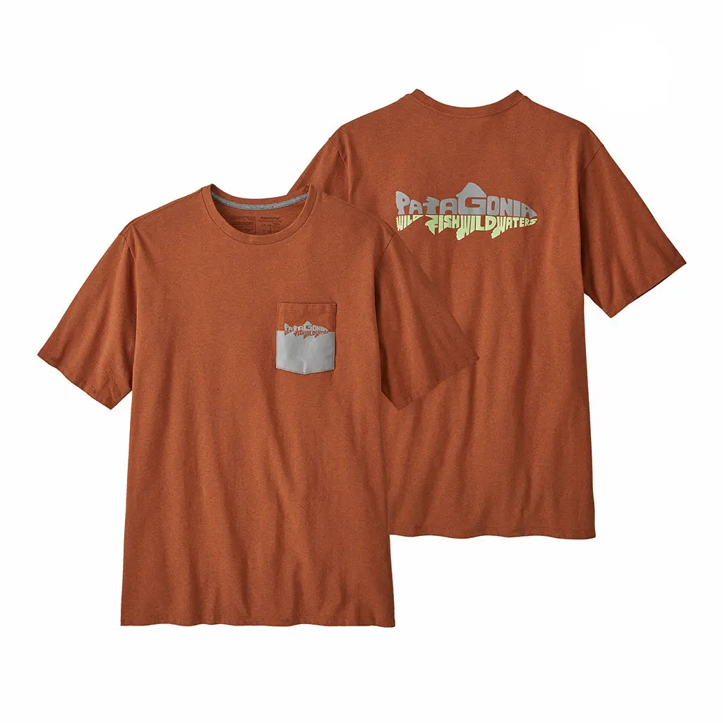 Patagonia Wild Waterline Pocket Responsibili-Tee - Febn 37549 1