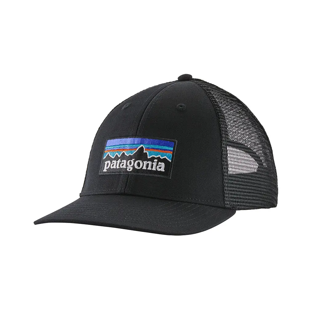 Patagonia P-6 Logo Lopro Trucker Hat - Blk 38283 1