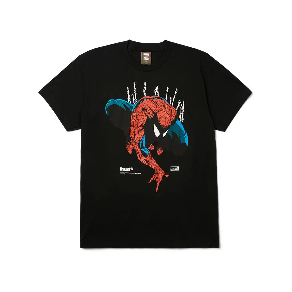 Huf X Spiderman Perceptions S/S Tee - Black 1