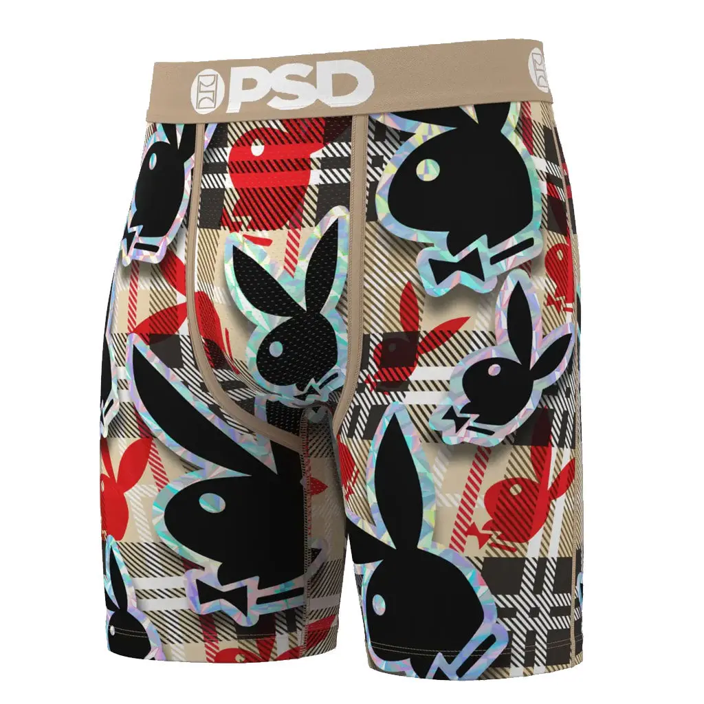 Psd Underwear Playboy Checkmate Boxer Brief 1