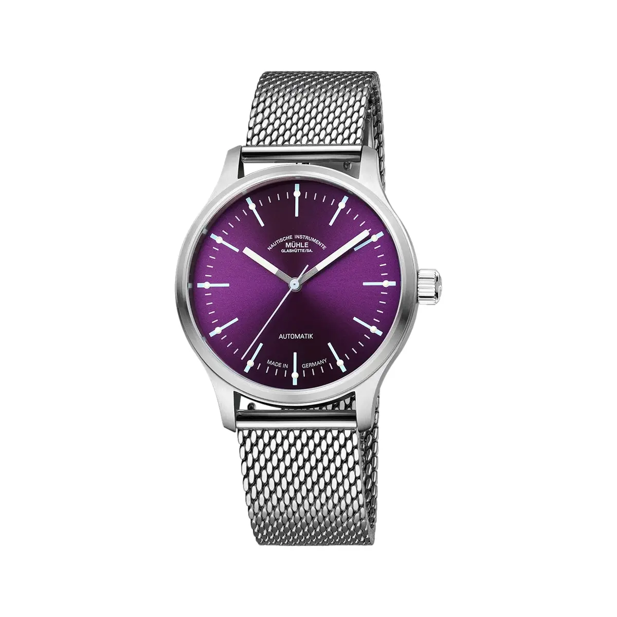 Panova 40Mm - Violet On Milanaise Bracelet 1