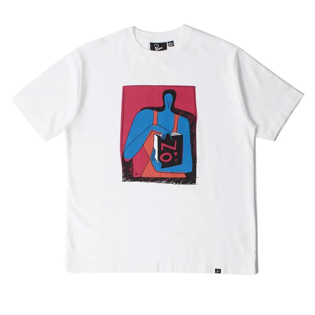 Parra No Books Tee - White 1