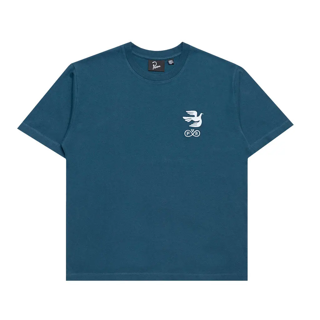 Parra Infinite Bird Logo Tee - Blue 1