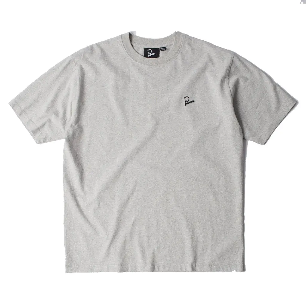 Parra Signature Tee - Heather Grey 1