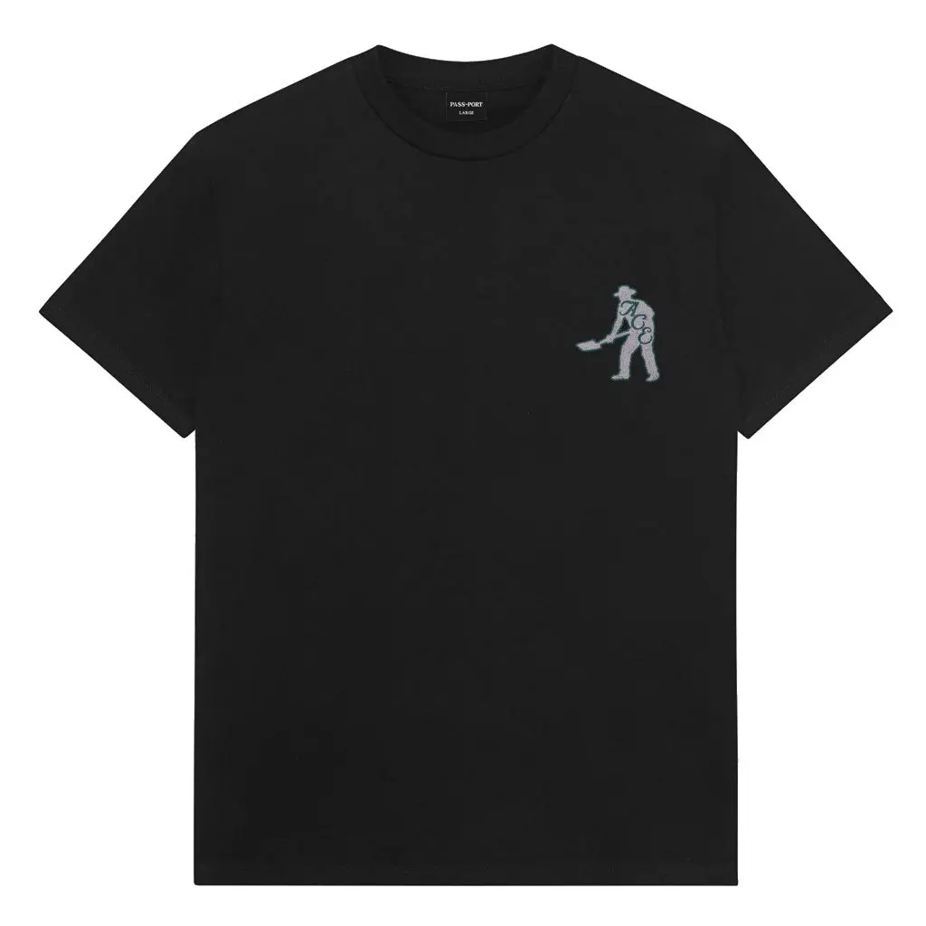 Passport X Ace Passport & Spade S/S Tee - Black 1