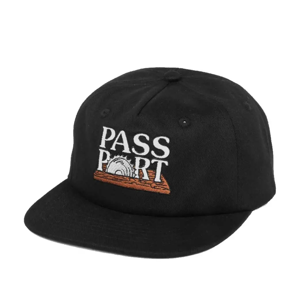 Passport Circle Saw 5 Panel Cap - Black 1