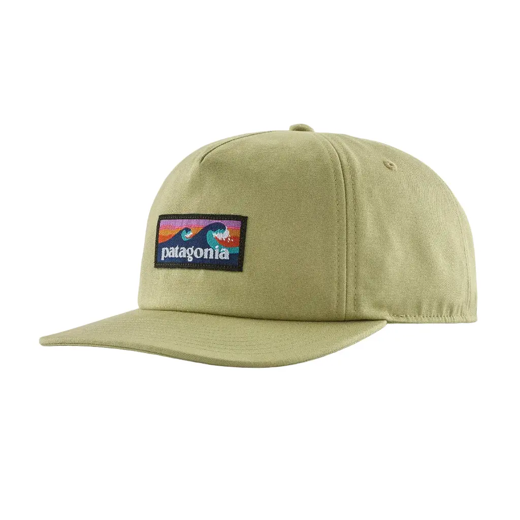 Patagonia Boardshort Label Funfarer Cap - Gumtree Green (38278 Gmtg) 1