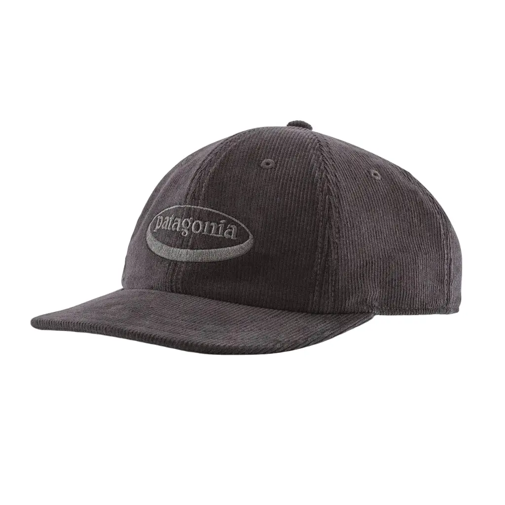 Patagonia Corduroy Cap - '95 Oval Logo: Ink Black (33535 Olgb) 1