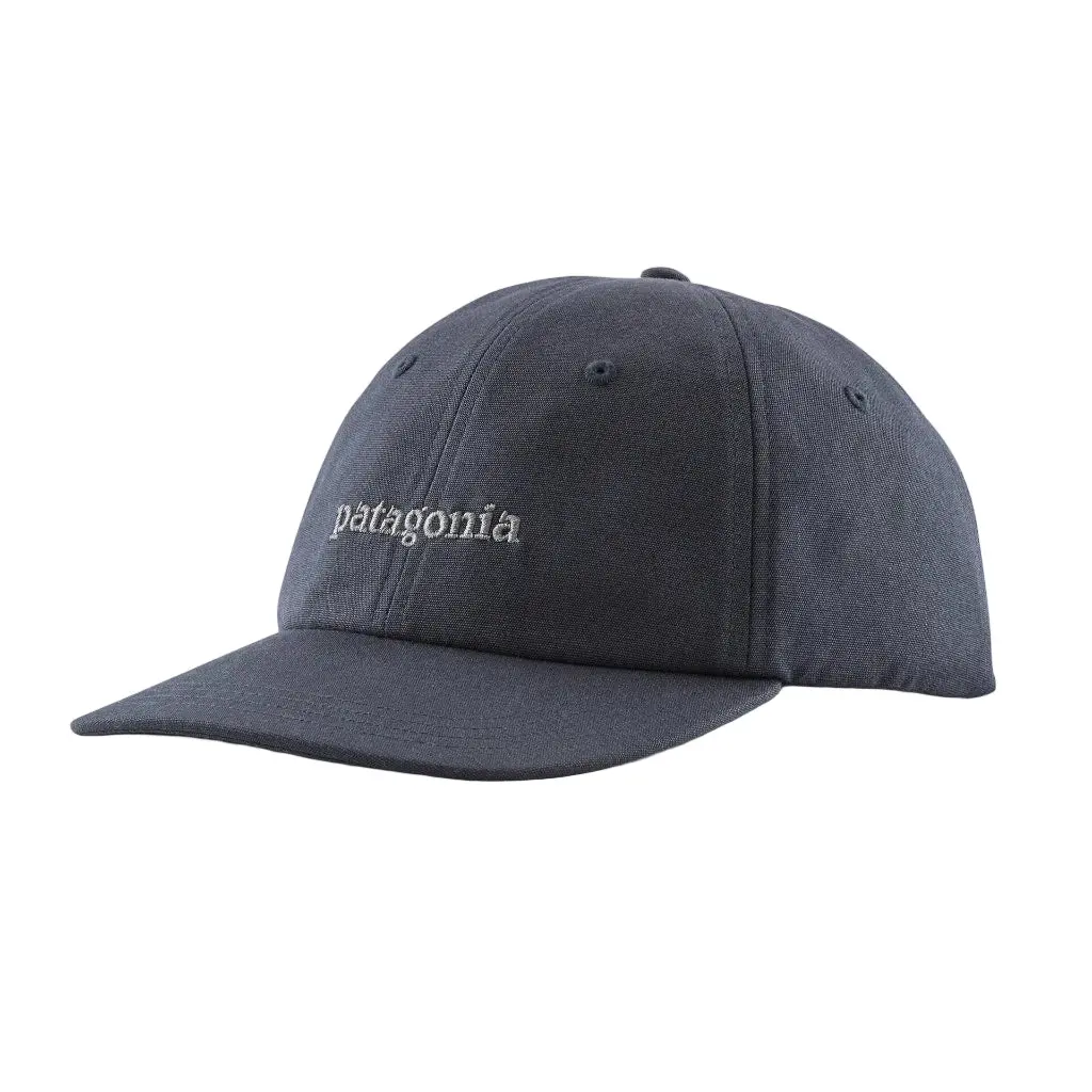Patagonia Fitz Roy Icon Trad Cap - Text Logo: Smolder Blue (38364 Txsb) 1