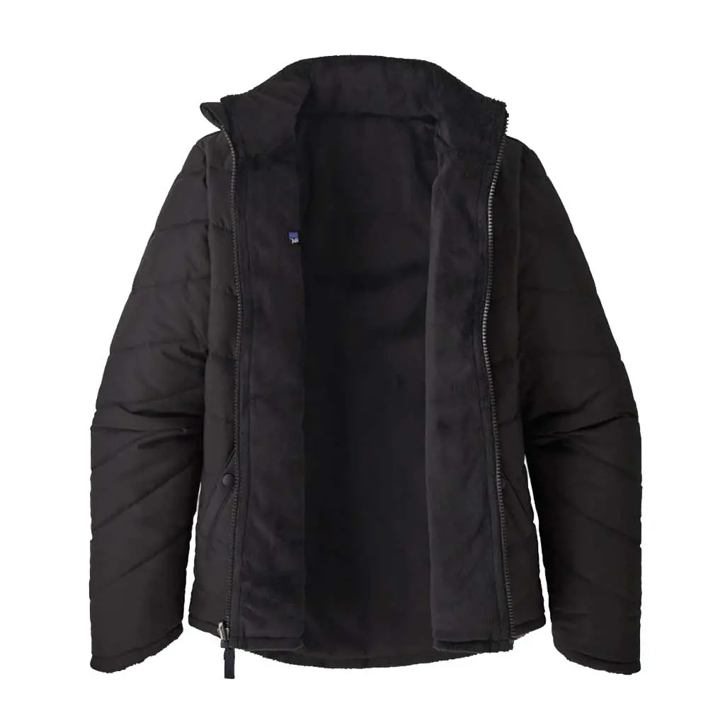 Patagonia Girl's Reverse Show Flower Jacket - Blk 68050 2