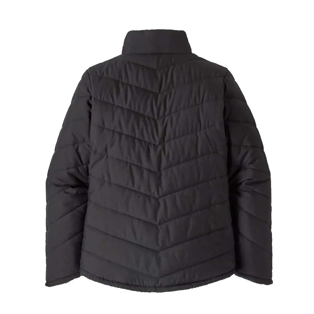 Patagonia Girl's Reverse Show Flower Jacket - Blk 68050 3