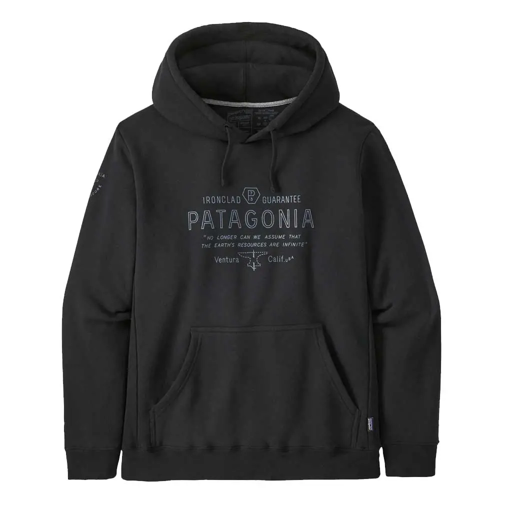 Patagonia Fitz Roy Horizons Uprisal Crew Sweatshirt - Blk 1
