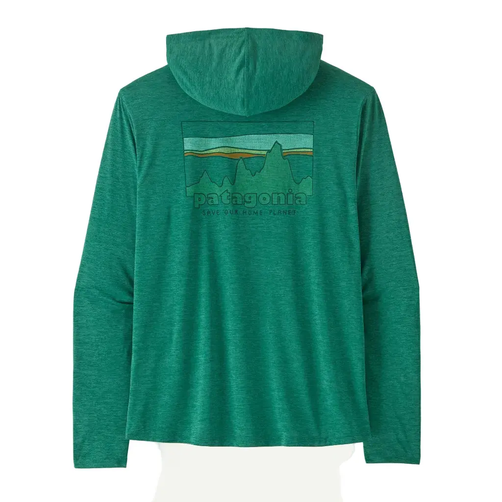 Patagonia Capilene Cool Daily Hoody 73 Skyline - Gem Green Light Gem Green X-Dye (45469 Gmlx) 1