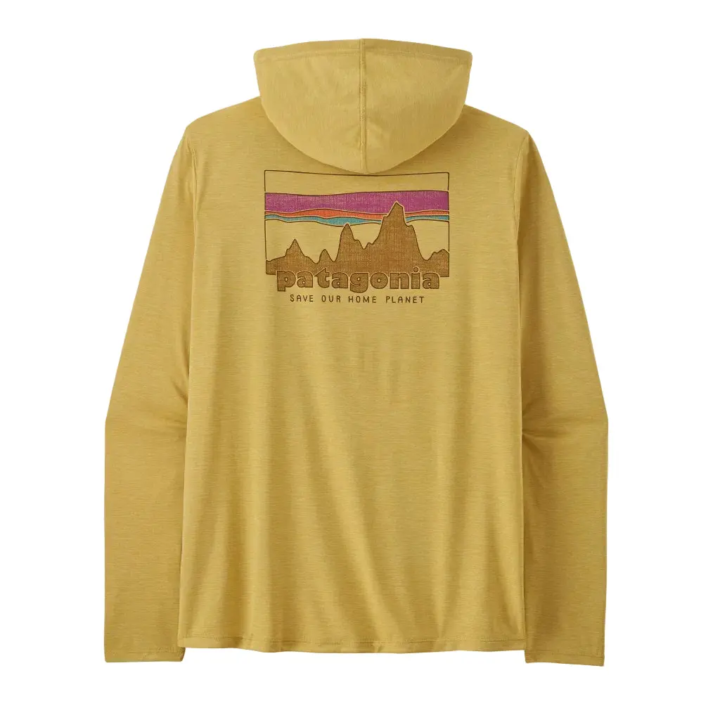 Patagonia Capilene Cool Daily Hoody 73 Skyline - Limestone Yellow Light Limestone Yellow X-Dye (45469 Lmyx) 1