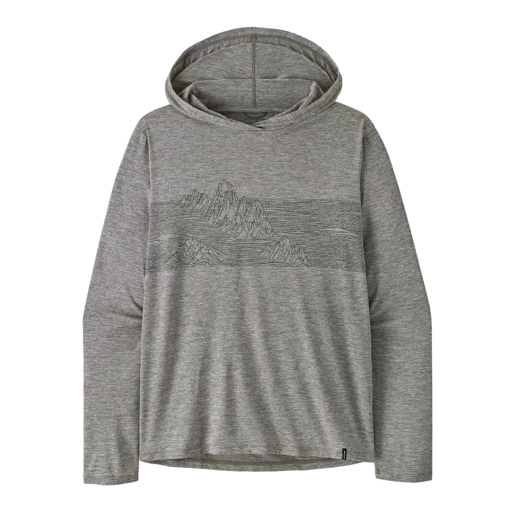 Patagonia Capilene Cool Daily Hoody Strataspire Stripe - Feather Grey (45468 Fea) 1