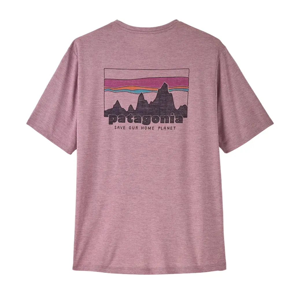 Patagonia Capilene Cool Daily Shirt - '73 Skyline: Light Violet /Quiet Violet X-Dye (45478 Lqvx) 1