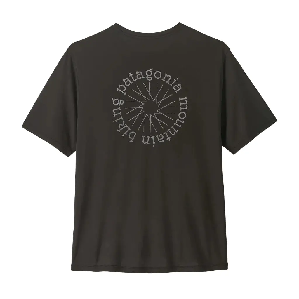 Patagonia Capilene Cool Daily Shirt - Spoke Stencil: Black (45490 Blk) 1