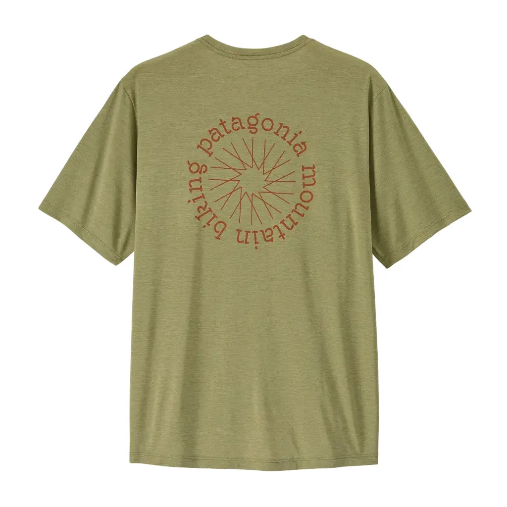 Patagonia Capilene Cool Daily Shirt - Spoke Stencil: Gumtree Green/Light Gumtree Green X-Dye (45490 Ggnx) 1