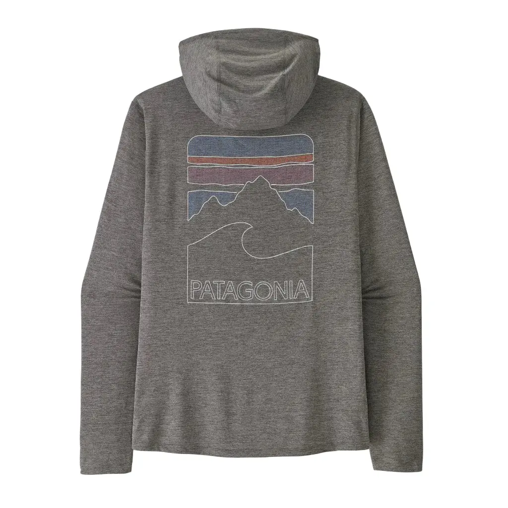 Patagonia Capilene Cool Sun Hoody Peak Visions - Forge Grey Noble Grey X-Dye (44939 Fgnx) 1