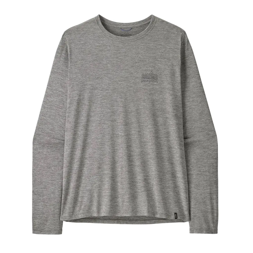 Patagonia L/S Capilene Cool Daily Shirt - Strataspire: Feather Grey (45455 Fea) 2