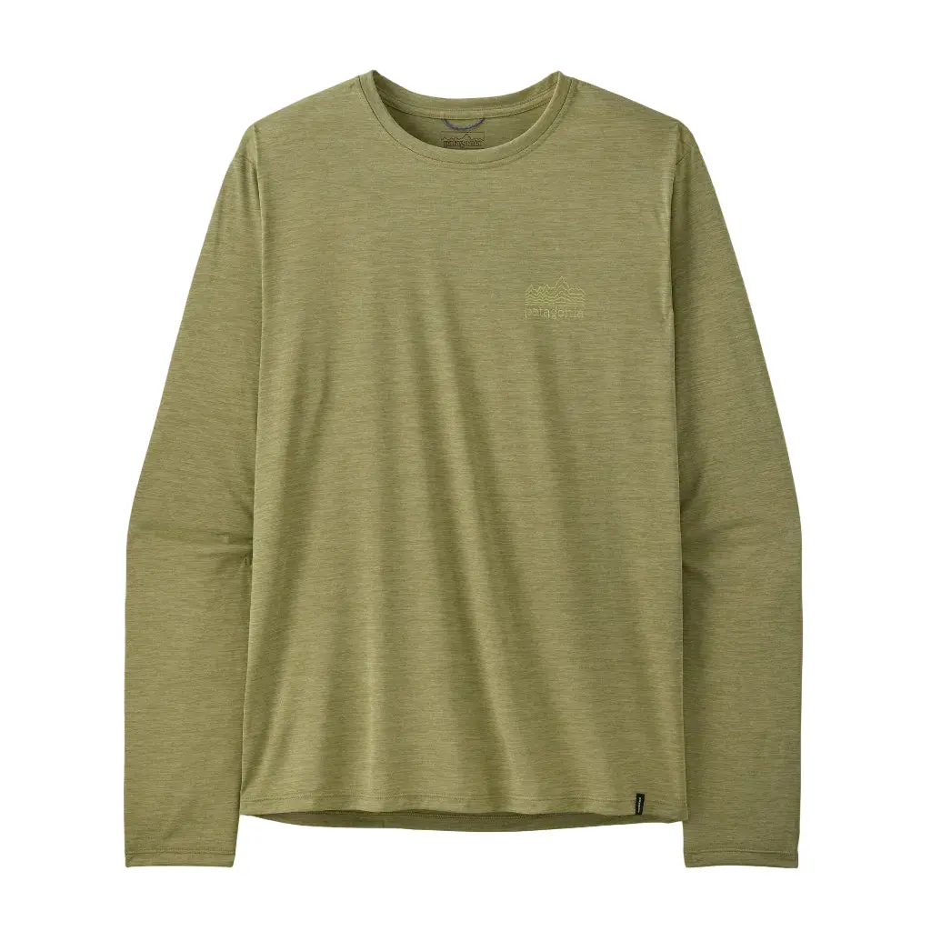 Patagonia L/S Capilene Cool Daily Shirt - Strataspire: Gumtree Green - Light Gumtree Green X-Dye (45455 Ggnx) 2