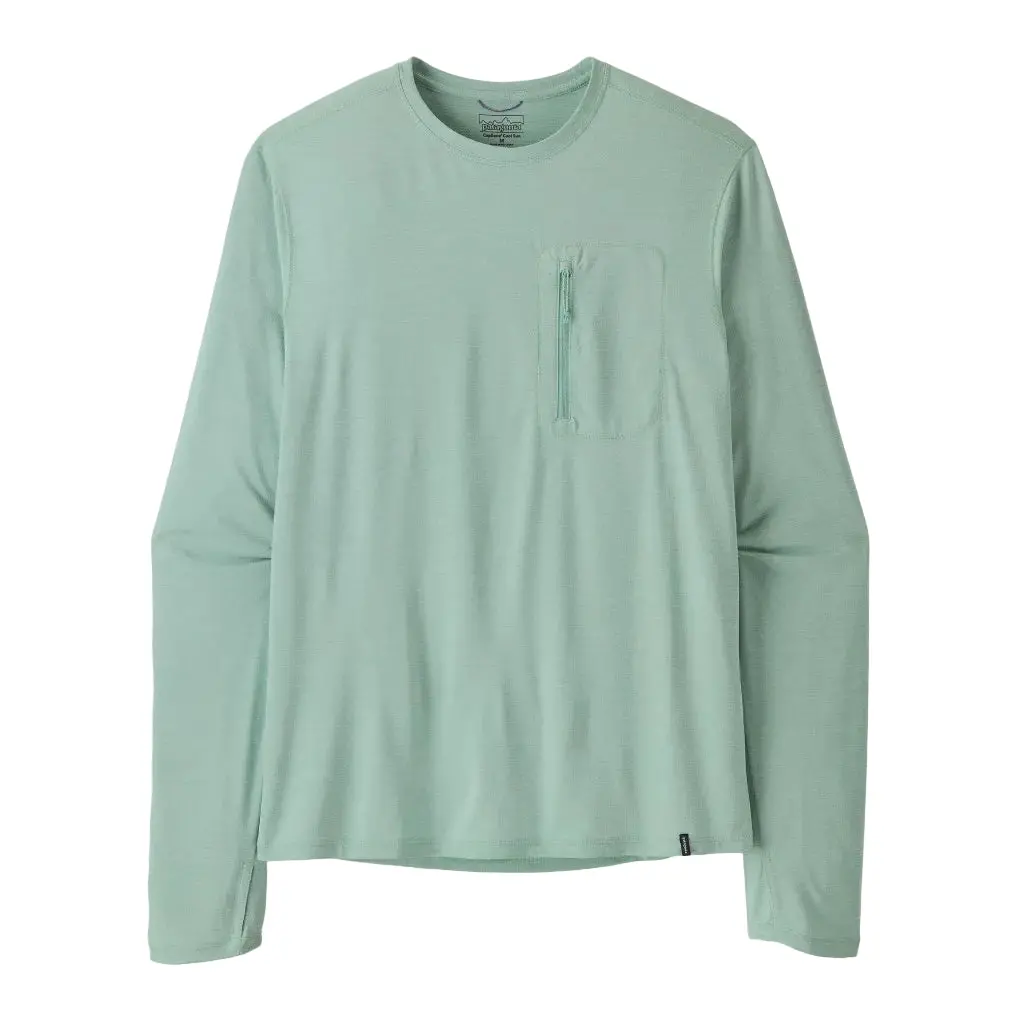 Patagonia L/S Capilene Cool Sun Shirt - Thermal Blue Thin Ice X-Dye (44790 Tbix) 1