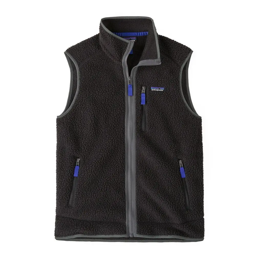 Patagonia Retro Pile Vest - Black Forge Grey Bfo 1