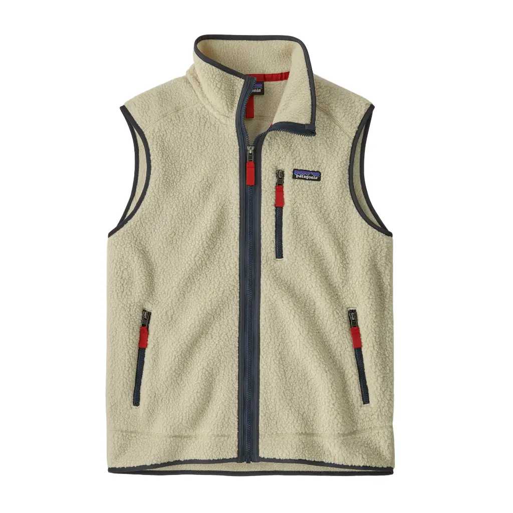 Patagonia Retro Pile Vest - Pelican/Smolder Blue Pnsm 1