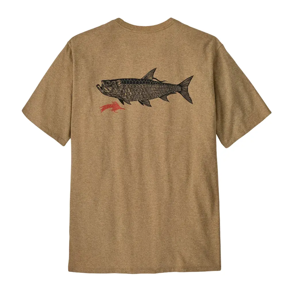 Patagonia Take A Stand Responsibili-Tee - Salty Roach/Bobcat Brown (37591 Srbc) 1