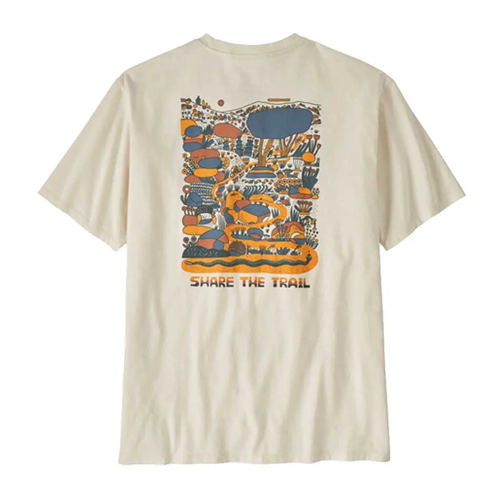 Patagonia Commontrail Pocket Responsibili Tee - Bcw 1