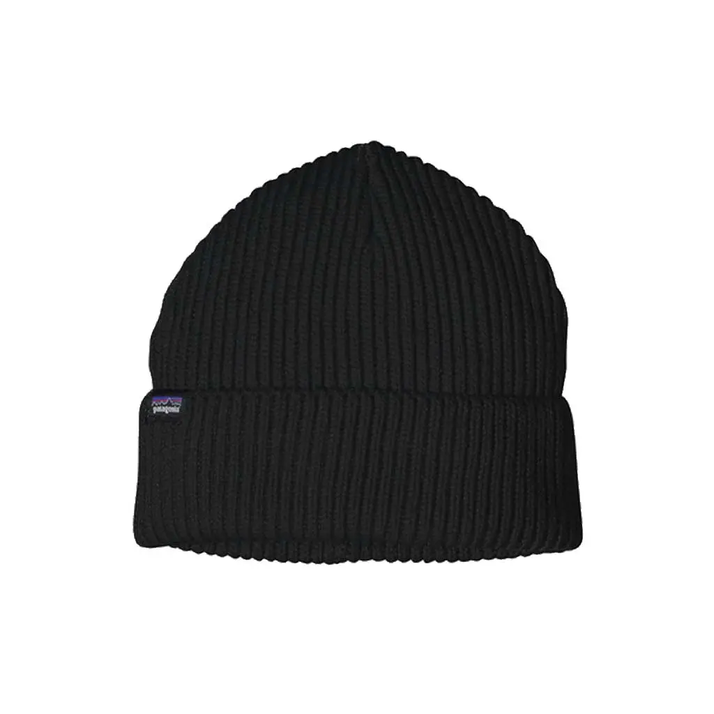Patagonia Fishermans Rolled Beanie - Blk 29105 1