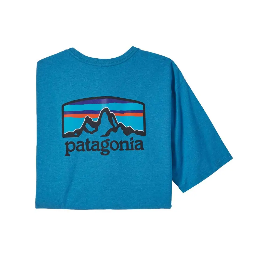 Patagonia Men's Fitsz Roy Horizons Tee - Apbl 38501 1