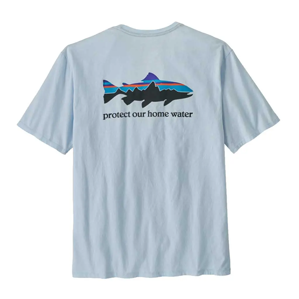 Patagonia Home Water Trout Organic Tee - Chle 1