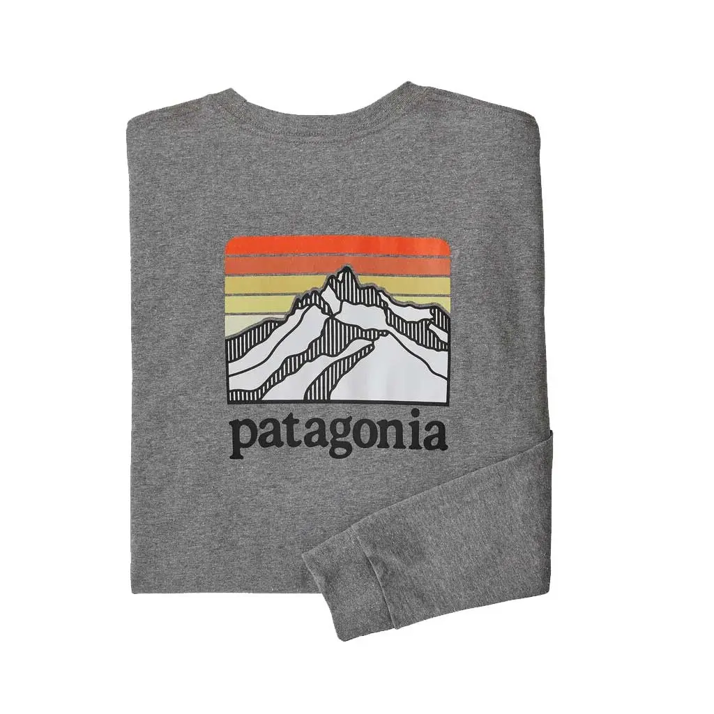 Patagonia L/S Line Logo Ridge Responsibili Tee - Glh 38517 1